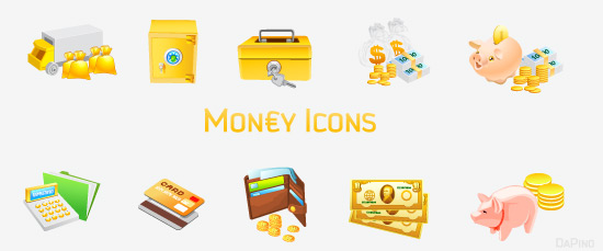 Money [Vista] Icons